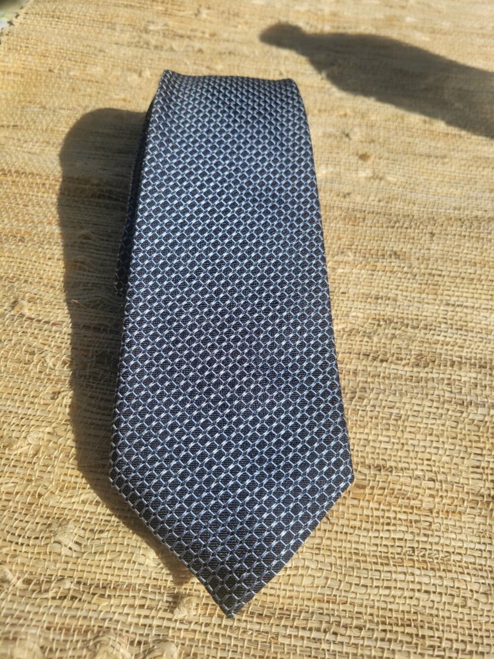 Hugo Boss Selection Dark Blue Silk Tie